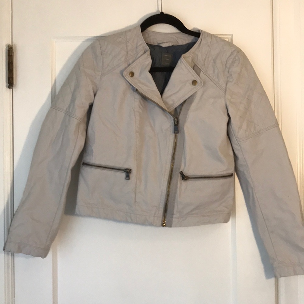 Gap Moto Jacket - light gray (6)